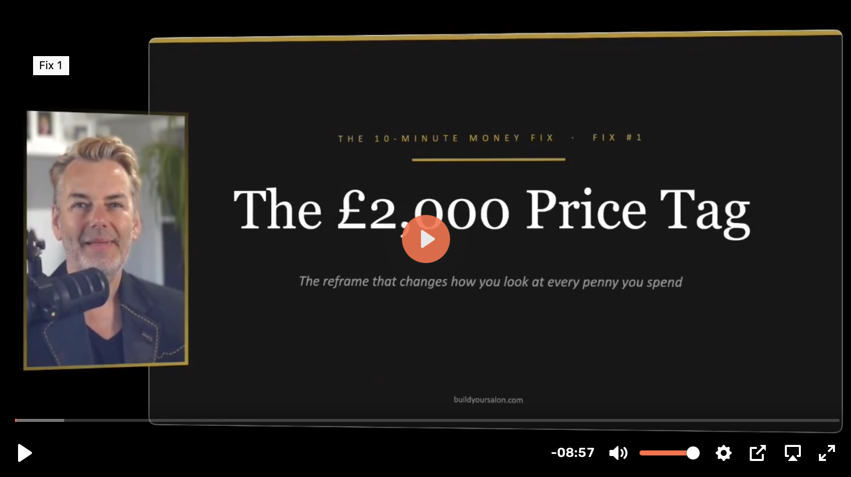 Video screenshot — Fix #1: The £2,000 Price Tag